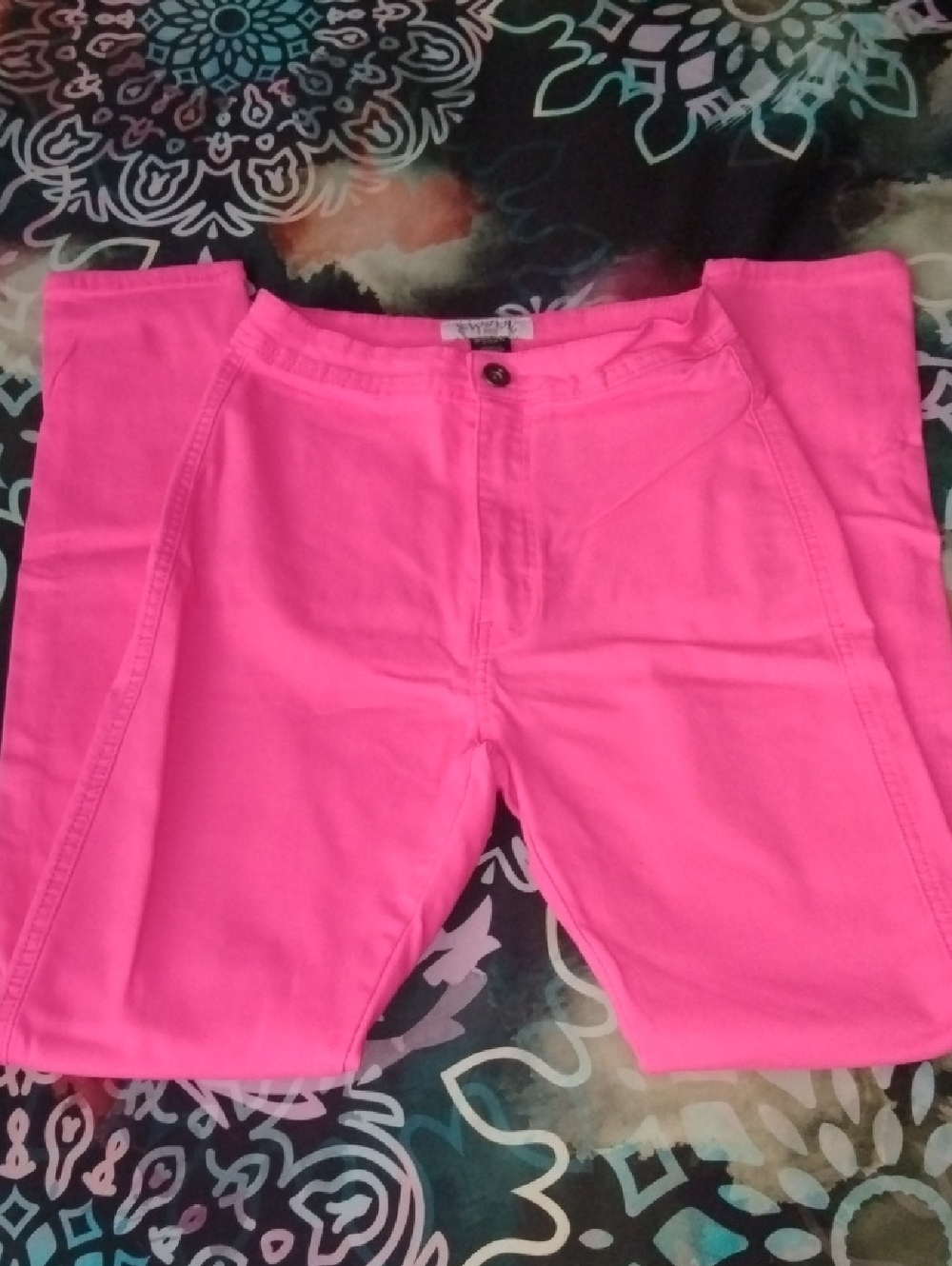 Women’s Skinny Jeans - Hot Pink
